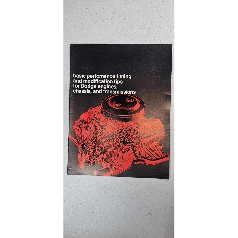 Dodge Mopar Performance Tuning Manuals Lot Hemi Slant Six 318‎ 273 Engines